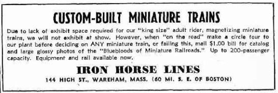 Iron Horse Miniature Trains