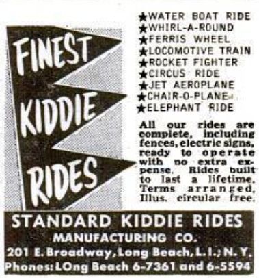 Standard Kiddie Rides