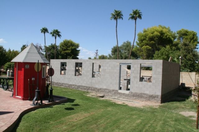 Arizona and Pacific Railroad Engine House