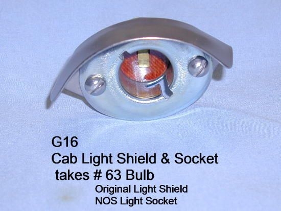 G-16 Cockpit Light Sockets