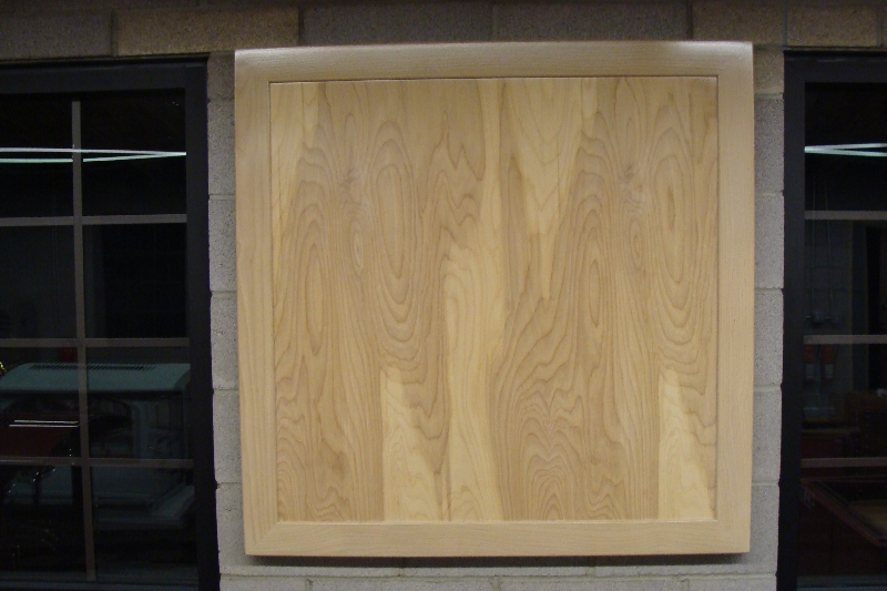 Wooden Display Panel