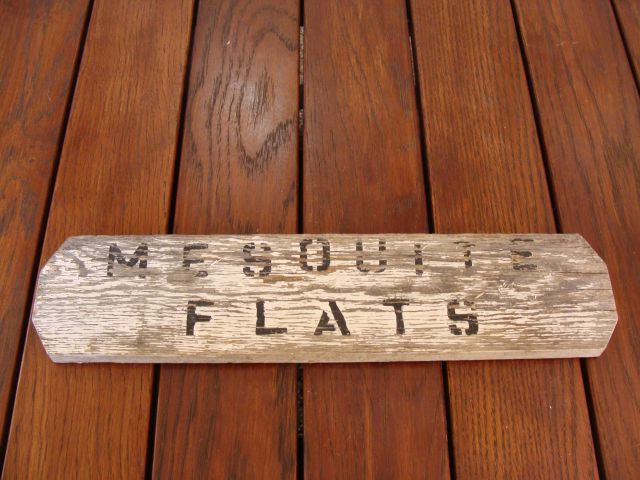 Mesquite Flats