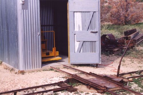 Inspection car shed